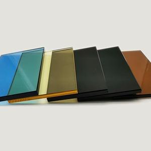 โรงงาน OEM กระจกเคลือบใส/สี ป้องกันแสงสะท้อน กระจกนิรภัย 0.38 มม. 0.76 มม. 1.14 มม. กระจกลามิเนต PVB/SGP - Product Image 2