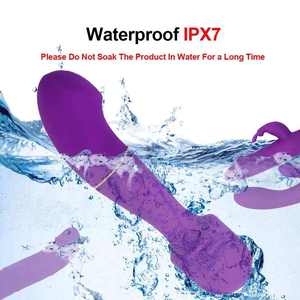 Set Regalo 4 in 1 per Coppie: <span class=keywords><strong>Vibratore</strong></span> Clitorideo a Forma di Coniglio, Dildo, Stimolatore per Capezzoli, Giocattoli Sessuali per Donna in Confezione - Product Image 5