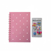 Carnet A5 avec breloques en PVC pour l'école, les enfants, le bureau, promotionnel, personnalisable