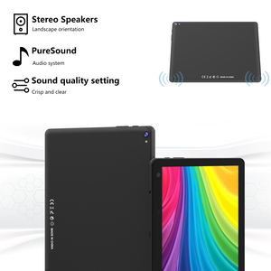 ใหม่ 10.1 นิ้วกล้องคู่ธุรกิจแท็บเล็ตพีซี 32GB Android 12 Quad Core Rockchip โปรเซสเซอร์ 2GB หน่วยความจํา USB Type-C GSM Capacitive - Product Image 4