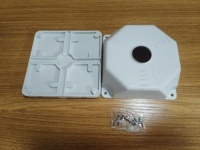 Boîtier de caméra de vidéosurveillance en plastique pour l'extérieur et accessoires de boîte de jonction pour la surveillance