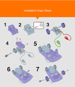 Kit de découverte des énergies renouvelables : Laboratoire électronique solaire à connexion rapide sans soudure, activité Montessori pour l'entraînement logique - Product Image 6