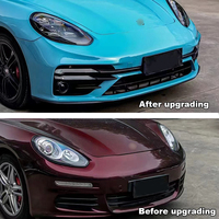 Convient pour Porsche 10-16 Panamera Upgraded Turbos Surround, Pare-chocs avant et arrière, Phares matriciels, Kit de carrosserie