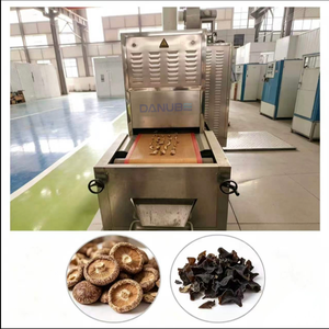 Industrial Tunnel <b>Microwave</b> Processing Machine Continuous Blanching <b>Sterilizing</b> Drying Equipment For Mushroom And Edible Fungus - Product Image 1