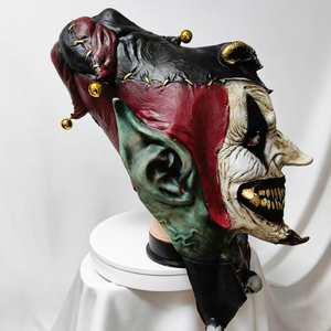 Masque de Clown Maléfique de Haute Qualité, Masque en Latex de Joker Diable pour Halloween, Accessoire de Déguisement pour Fête Costumée, Masque d'Horreur pour Halloween - Product Image 5