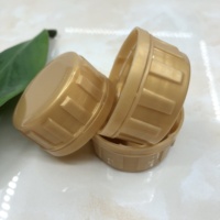Bouchon de bouteille d'huile moteur personnalisé de 39 mm, anti-fuite, durable, écologique, en plastique à visser, avec revêtement à induction à chaud pour bouteilles de 100 ml
