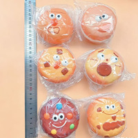 Jouets Squishy Nouveaux Modèles les Plus Vendus : Biscuits d'Expression Faciale, Jouets de Décompression à Presser en Mousse PU, Vente Directe Usine