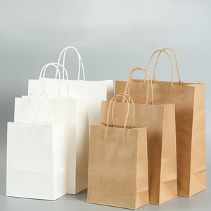 Bolsas de Papel Kraft Ecológicas con Impresión Digital para Comida para Llevar de Restaurantes y Comida Rápida - Product Image 3