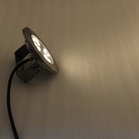 Projecteurs LED de fontaine de jardin extérieurs XYH232G 12V, étanches IP68, RGB DMX512, dimmables, en acier inoxydable, pour l'extérieur