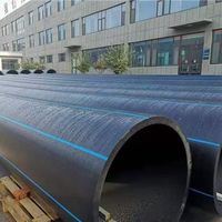 Tuyaux en polyéthylène haute densité (HDPE) - Flexibles et durables, livraison rapide, différentes tailles pour le transport d'eau (DN20/DN22, longueur 6 m)