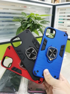 Funda de cobertura total para teléfono móvil con soporte de hoja de metal para iPhone <span class=keywords><strong>16</strong></span> 1112 13 14 Pro Max - Product Image 2