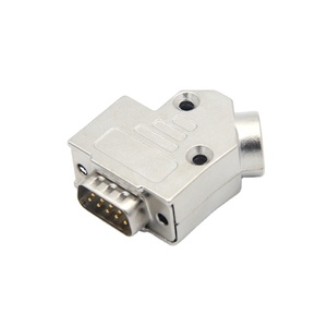 Screw Terminal Nam Nữ <span class=keywords><strong>D</strong></span>-<span class=keywords><strong>SUB</strong></span> 9 Pin Vỏ Kim Loại Lắp Ráp Được Bảo Vệ Kết Nối - Product Image 4