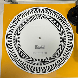 Nuevo Estroboscopio Acrílico de Alta Precisión para Calibración de Discos de 33, 45 y 78 RPM, Antiestático, para Uso Doméstico - Product Image 5