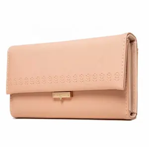 PRETTYZYS the best selling durable lovely ladies long wallet fashionable purse
