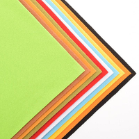Vente en gros 50 couleurs feutre non tissé aiguille feutre tissu polyester feutre rouleau artisanat feutre