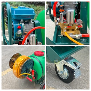 Spruzzatore Agricolo in Plastica ad Alta Produttività da 100L, Montato su Trattore, con Barra Nebulizzatrice, Motore <span class=keywords><strong>a</strong></span> <span class=keywords><strong>Benzina</strong></span> e Pompa - Product Image 2