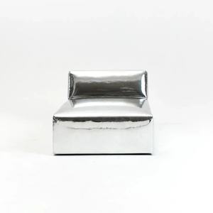 आधुनिक डिजाइन पोर्टो मॉड्यूलर सोफे चांदी का रंग सोफे लाउंज सोफा बिस्तर लिविंग रूम फर्नीचर - Product Image 2