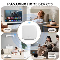 Passerelle IoT intelligente Zigbee BT TUYA APP, rechargeable, sans fil, programmable, pour la collecte de données, longue portée, compatible Smart Home, avec connectivité Smart Ble WIFI