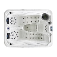 Baignoire à remous pour extérieur, bain à bulles avec baignoire en acrylique pour salle de bain, en vente à prix réduit