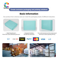 Boîtes cadeaux portables colorées de qualité supérieure, réutilisables, pliables, boîtes d'expédition rigides en carton