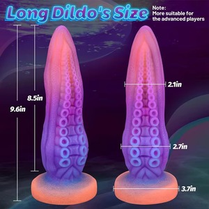 Énorme Godemiché Vibrant Monstre Pieuvre en Silicone Réaliste à Tentacules pour Masturbation Masculine et Usage Anal, Jouet Sexuel - Product Image 3