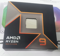 Prosesor Baru 9 9900X3D 12-Core Zen 5 Granite Ridge AM5 DDR5 4.4GHz 12MB L2 Cache Original Desktop Bulk Pack