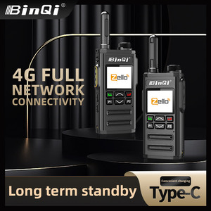 Binqi BQ-268A 4 gam LTE PoC walkietalkie Android Thiết bị mạng cầm tay với GPS intercom 5000km phạm vi toàn cầu <span class=keywords><strong>Sim</strong></span> Hỗ trợ thẻ - Product Image 2