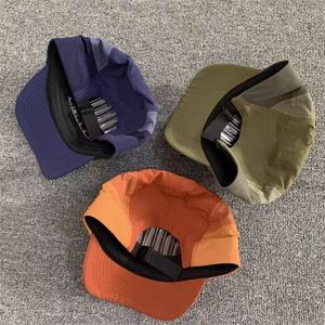 American Style Bata Workwear Inspired 5 Panel Corduroy Cap Corduroy Paneled Color <b>Block</b> Trendy Baseball Cap Embroidery - Product Image 4