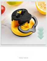 Aiguiseur de couteaux portable KZR à ventouse, gadget de cuisine, outil d'affûtage rapide pour couteaux de cuisine