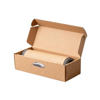 Boîtes d'expédition en papier kraft personnalisées en gros avec logo et impression pour emballage cadeau