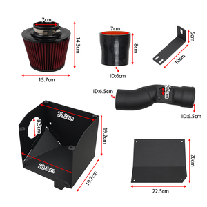 Bộ lọc gió thể thao AF-1069-BK cho Honda Civic 2017 1.5T, màu đen, mới, phụ tùng ô tô, bộ lọc gió lạnh - Product Image 2