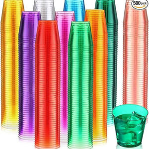 Venta al por mayor, vasos de licor pequeños gruesos y endurecidos con degustación de aviación coloridos desechables para actividades promocionales - Product Image 4