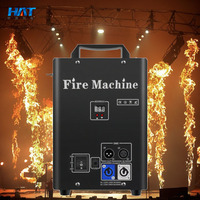 Machine à feu professionnelle HAT 250W pour DJ, équipement de spectacle, machine à feu artificielle de scène avec télécommande DMX, conforme ROHS