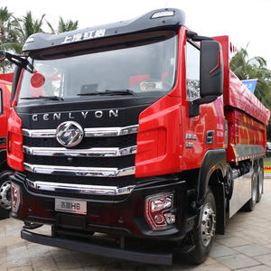 SAIC Hongyan Jieshi 6*4 300 390 480HP <span class=keywords><strong>camion</strong></span> à benne basculante à transmission manuelle automatique est une vente chaude - Product Image 3