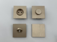 Interruptor y Enchufe Eléctrico de Pared Ultra Delgado Serie S62 de China, Interruptores y Enchufes Eléctricos Duraderos para Decoración Residencial
