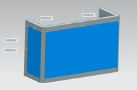 Escenario LED Portátil P1.5 para DJ, Soporte de Escritorio Móvil Impermeable con Pantalla Personalizada, Adecuado para Eventos de Baile en Clubes