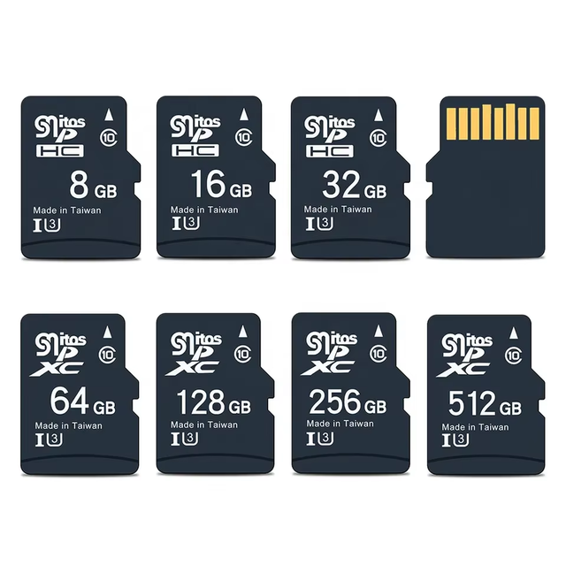 High Quality Flash Memory Card SD Card 32 Gb Memorial High Speed Class 64GB 128GB 512 Gb Mini SD Card Multi-Device Compatible