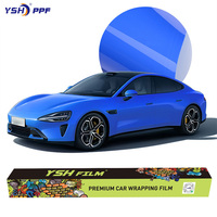 Film de protection de peinture PPF noir brillant piano, haute qualité, auto-réparateur, anti-rayures, 7,5/8,5 mil, marque OEM