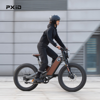 Vélo électrique à pneus larges, modèle Step-Through, en stock entrepôt US, prêt à être expédié, 24 pouces, longue autonomie, batterie lithium 48V