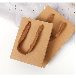 Wholesale Custom Luxury Paper <b>Bags</b> with Hot Stamping Ribbon Handles Recycled Materials for Gift & Clothing - Product Image 6