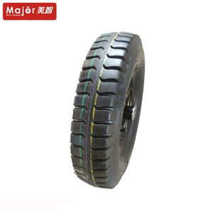 <span class=keywords><strong>Roue</strong></span> de brouette <span class=keywords><strong>gonflable</strong></span> en caoutchouc pneumatique à usage intensif de 16 pouces de marque majeure 16x400-8 pneus de tracteur garantie de 3 mois - Product Image 5