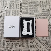 Boîte coulissante de luxe avec Logo personnalisé Gussha, emballage de tiroir cadeau en papier pour outil de Massage de grattage en céramique