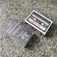 Jeu de cartes à jouer au design cassette rétro personnalisé, cartes de poker sur le thème de la musique pour collectionneurs et cadeaux