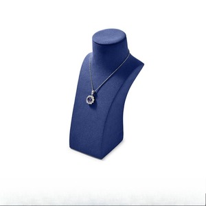 Support de présentation de collier personnalisé en microfibre, design créatif, pour comptoir, présentoir à bijoux. - Product Image 6