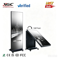Écran LED couleur 640x1920mm, affichage numérique P2.5 avec contrôle Wifi, support d'affichage numérique LED