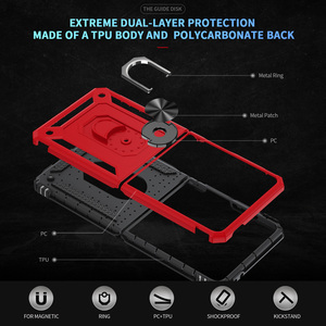 Coque de téléphone antichoc avec anneau de maintien pour Galaxy <span class=keywords><strong>Z</strong></span> <span class=keywords><strong>Fold</strong></span> 8 7 6 5 <span class=keywords><strong>4</strong></span> <span class=keywords><strong>Z</strong></span> <span class=keywords><strong>Fold</strong></span> 3 5G, <span class=keywords><strong>support</strong></span> magnétique pour <span class=keywords><strong>voiture</strong></span>, protection arrière - Product Image 2