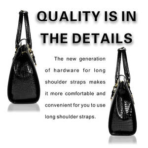 حقيبة يد نسائية فاخرة من الجلد الصناعي بسحاب، موديل 2026 الجديد، سعة 3 لتر، حقيبة كتف واحدة متعددة الاستخدامات - Product Image 6