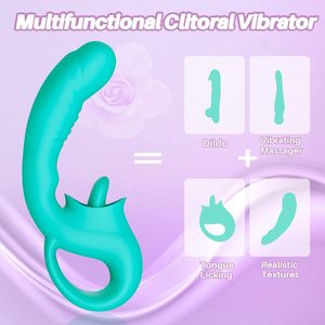 Estimulador de clítoris de succión de sexo Oral para mujer, vibrador de succión Vaginal, consolador para lamer la <span class=keywords><strong>lengua</strong></span>, vibrador, Juguetes sexuales - Product Image 4