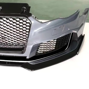 Nouvelle couverture de pare-chocs avant PNB de haute qualité Audi 13-16 A3/S3 berline |   Kit carrosserie style RS3 |   Lèvre de calandre avant noir brillant |   Facile - Product Image 4