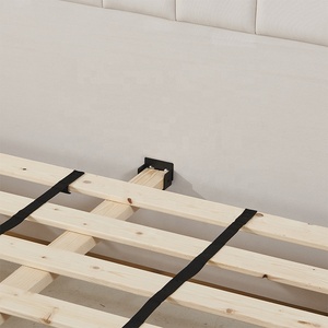 Slaapcomfort <span class=keywords><strong>Modern</strong></span> Design Queen/King Size Fluweel Bekleed <span class=keywords><strong>Platform</strong></span> <span class=keywords><strong>Bed</strong></span> - Product Image 6